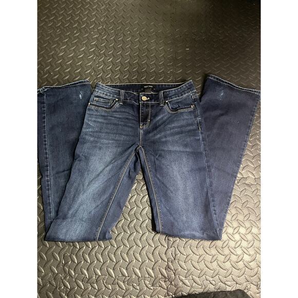 White House Black Market Dark Wash Stretch Jeans - Picture 1 of 6
